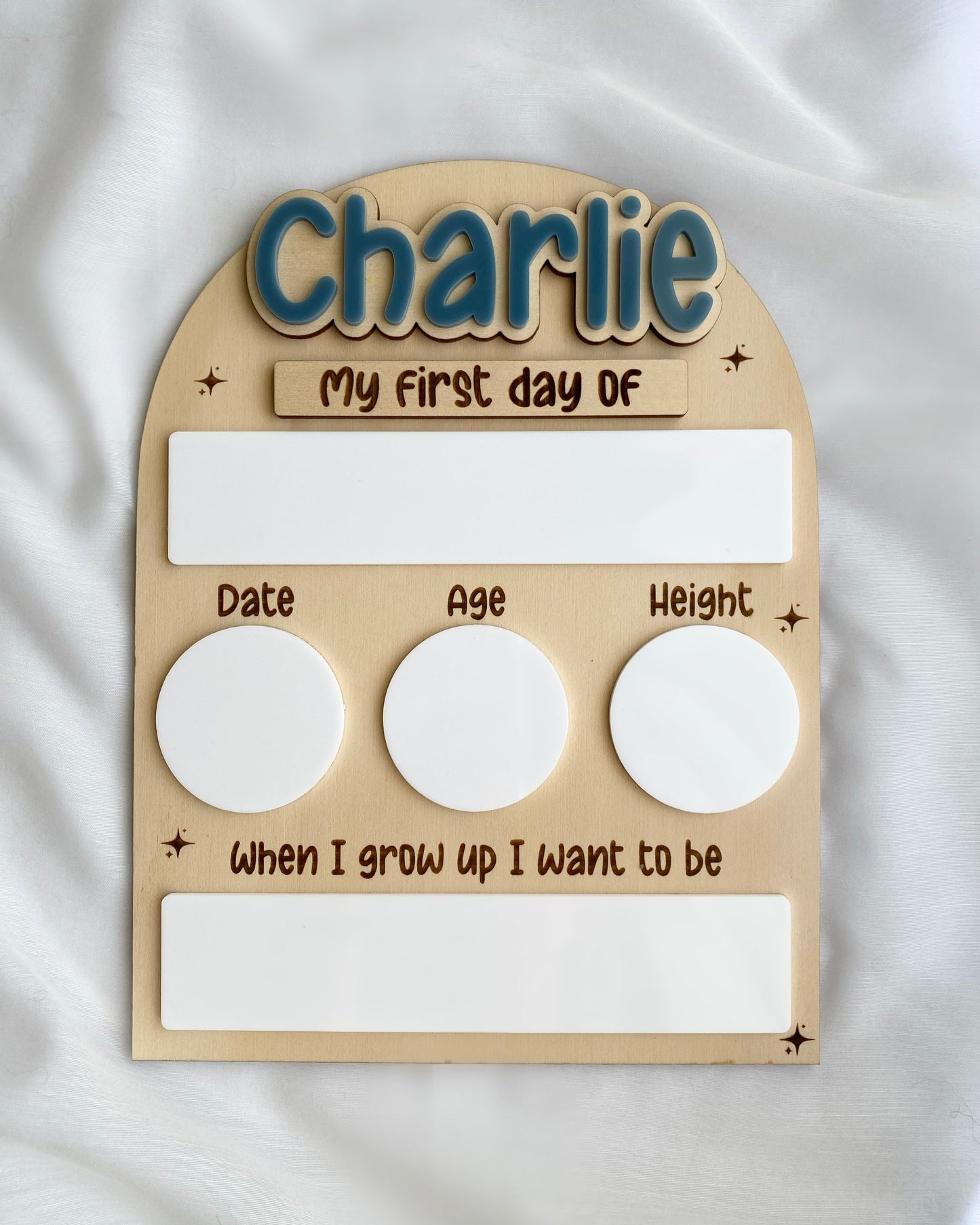 Standard First & Last Day Board