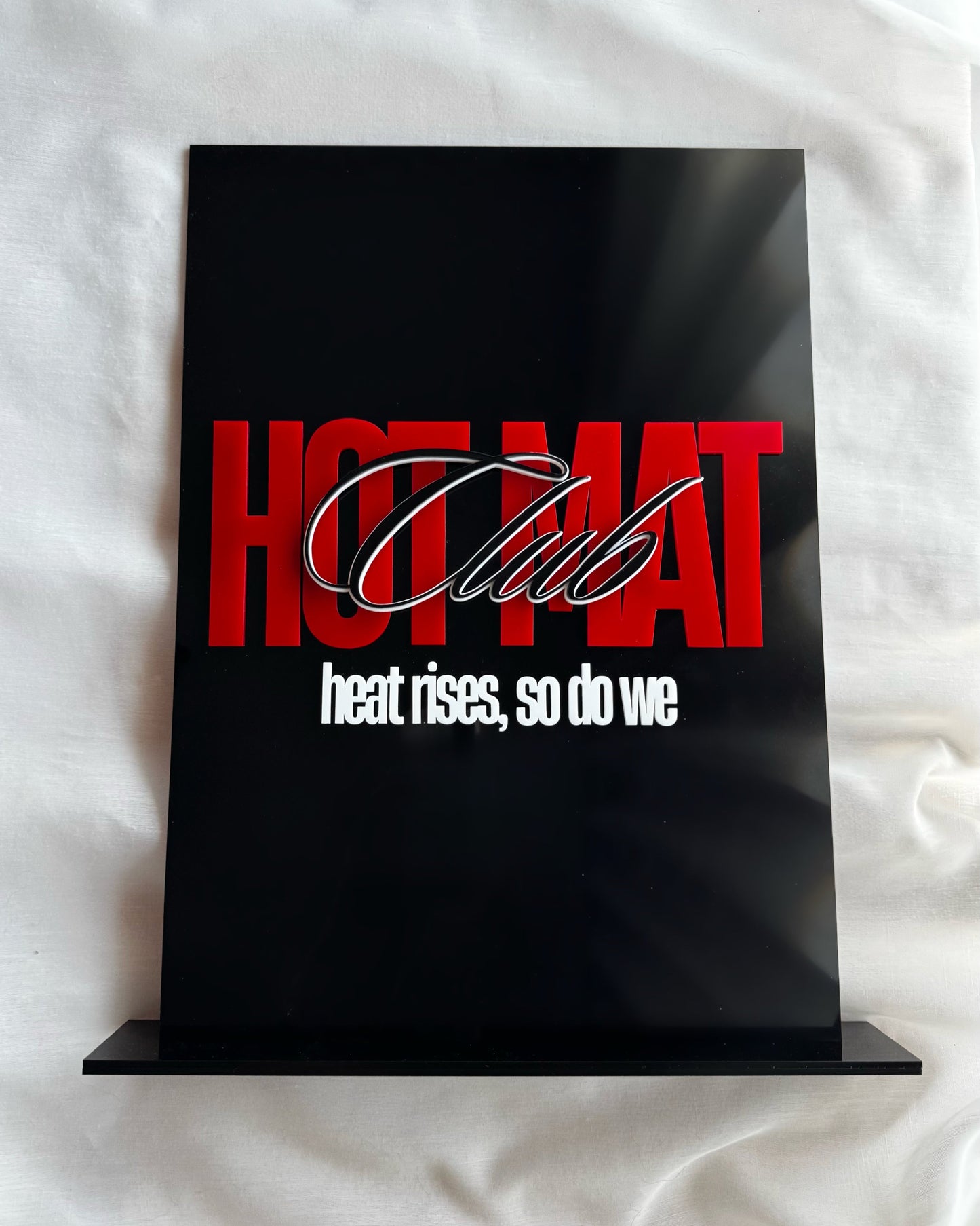 A3 Sign Acrylic Sign