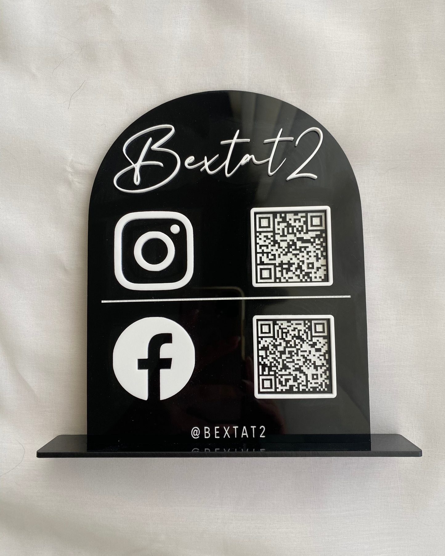Double QR Code Sign