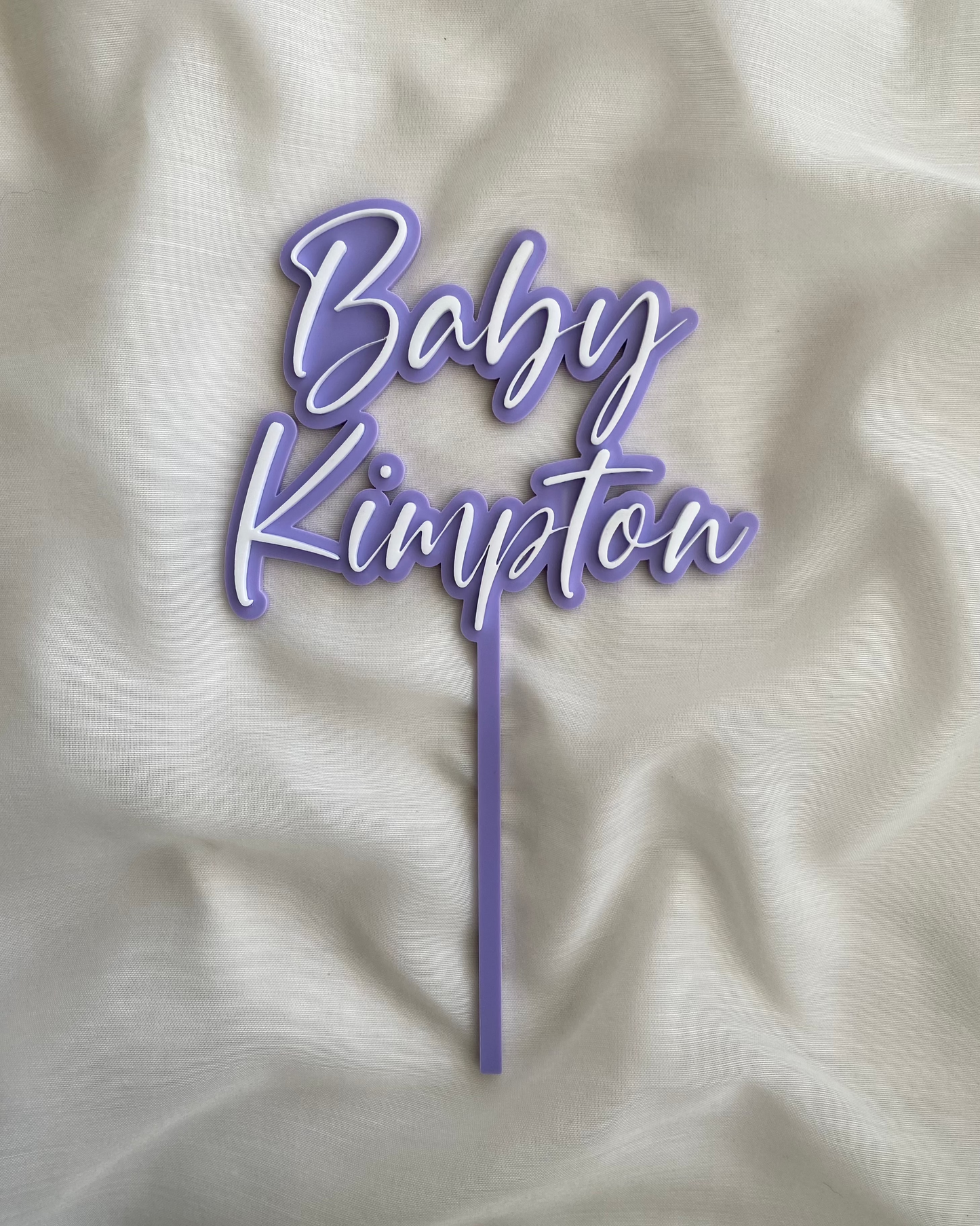 Baby Cake Topper