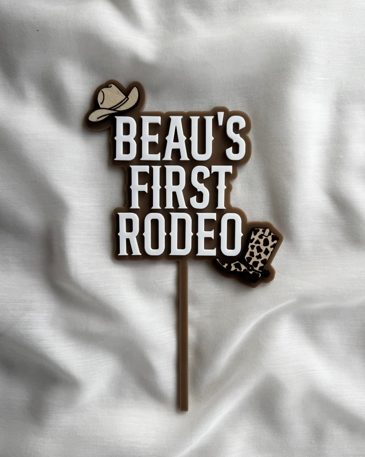 Rodeo Cake Topper