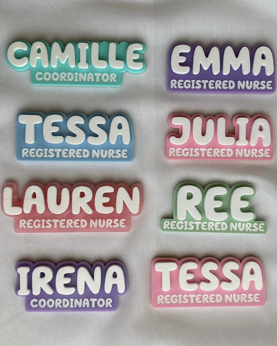 Occupation Name Badge