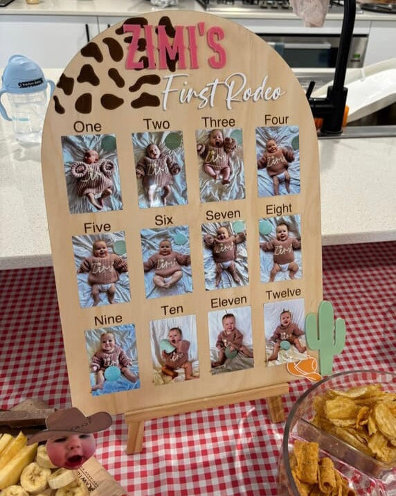 Cowgirl/Cowboy First Year Board