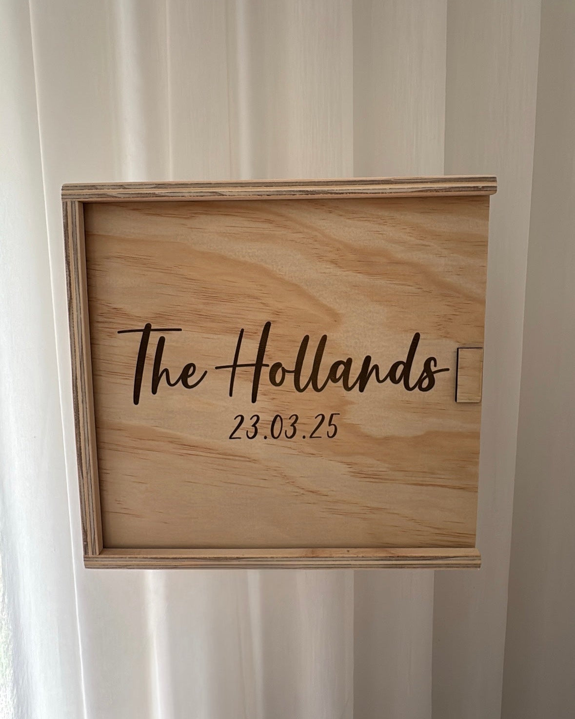 Large Keepsake Box - Newlyweds