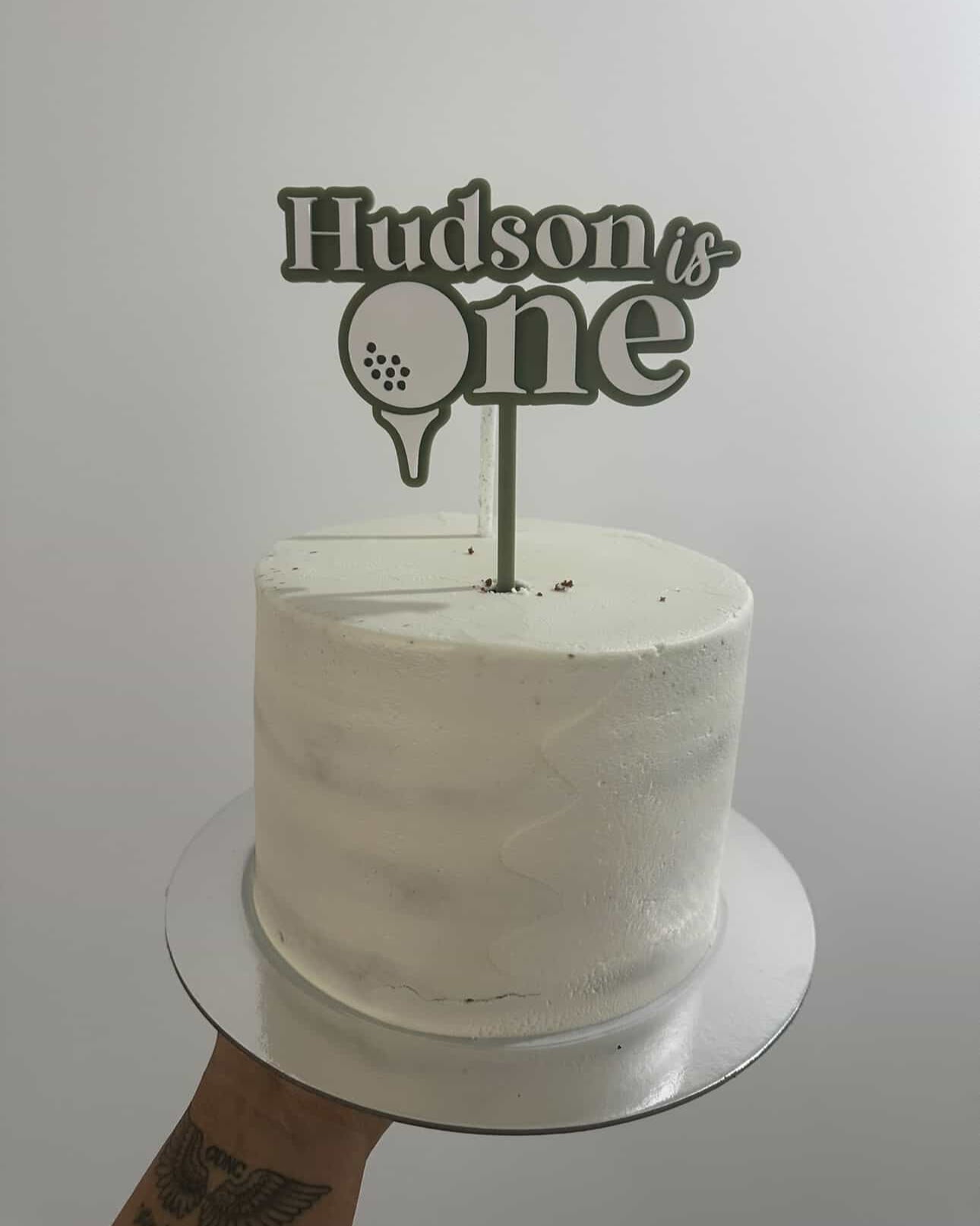 Golf Cake Topper