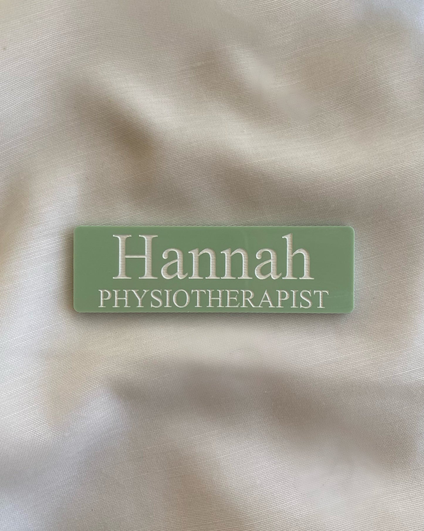 Engraved Name Badge