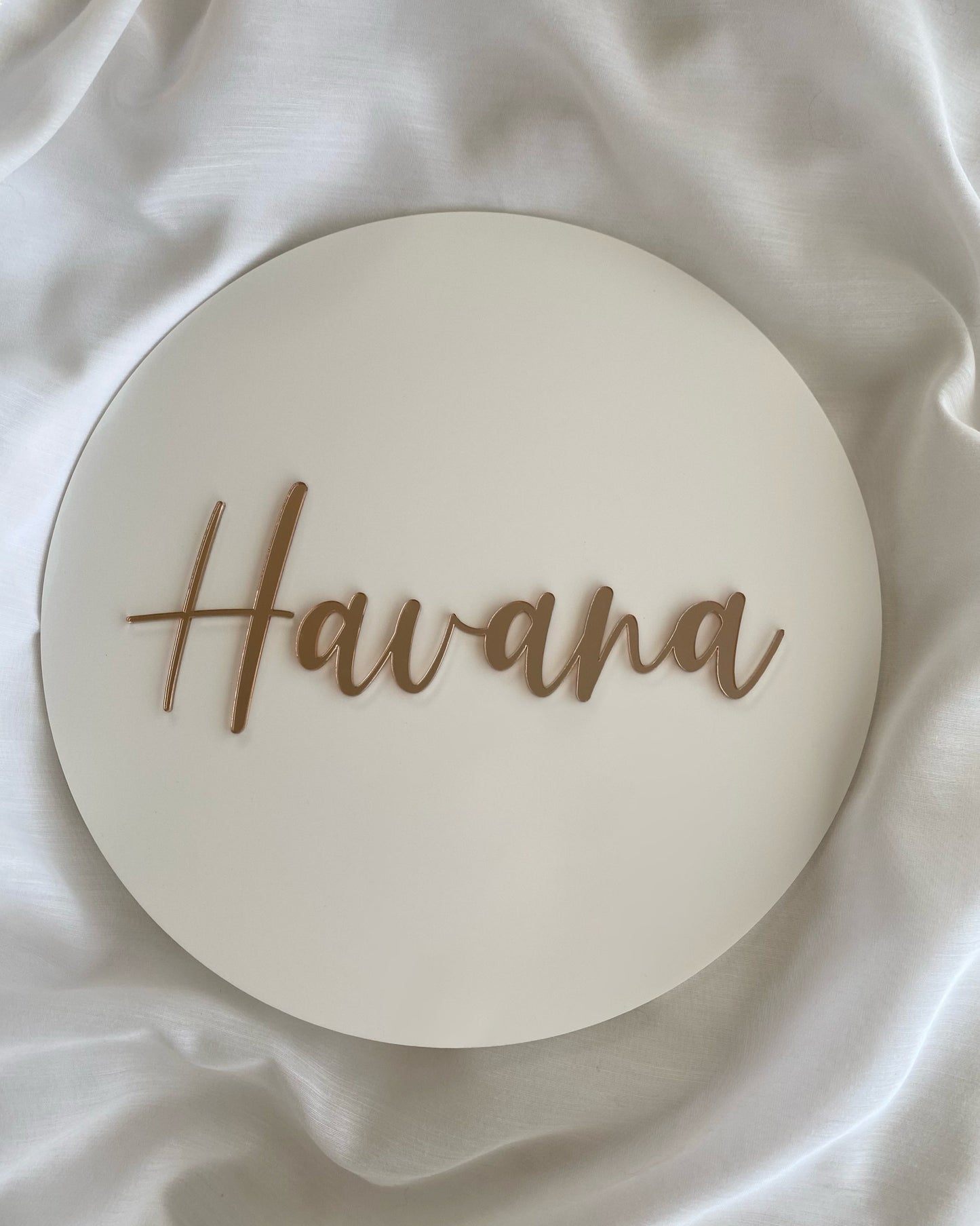 Circle Name Sign