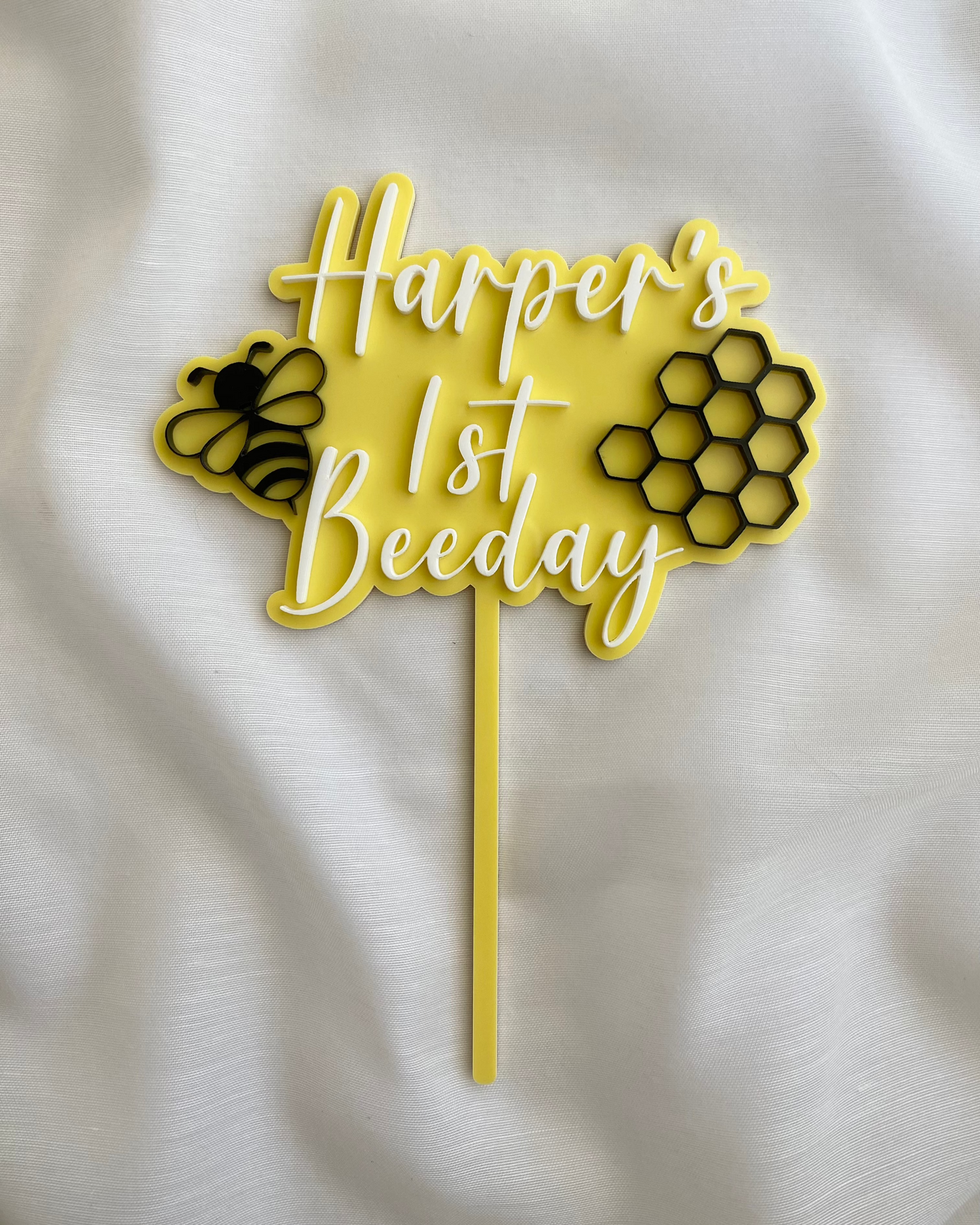 Bee Cake Topper