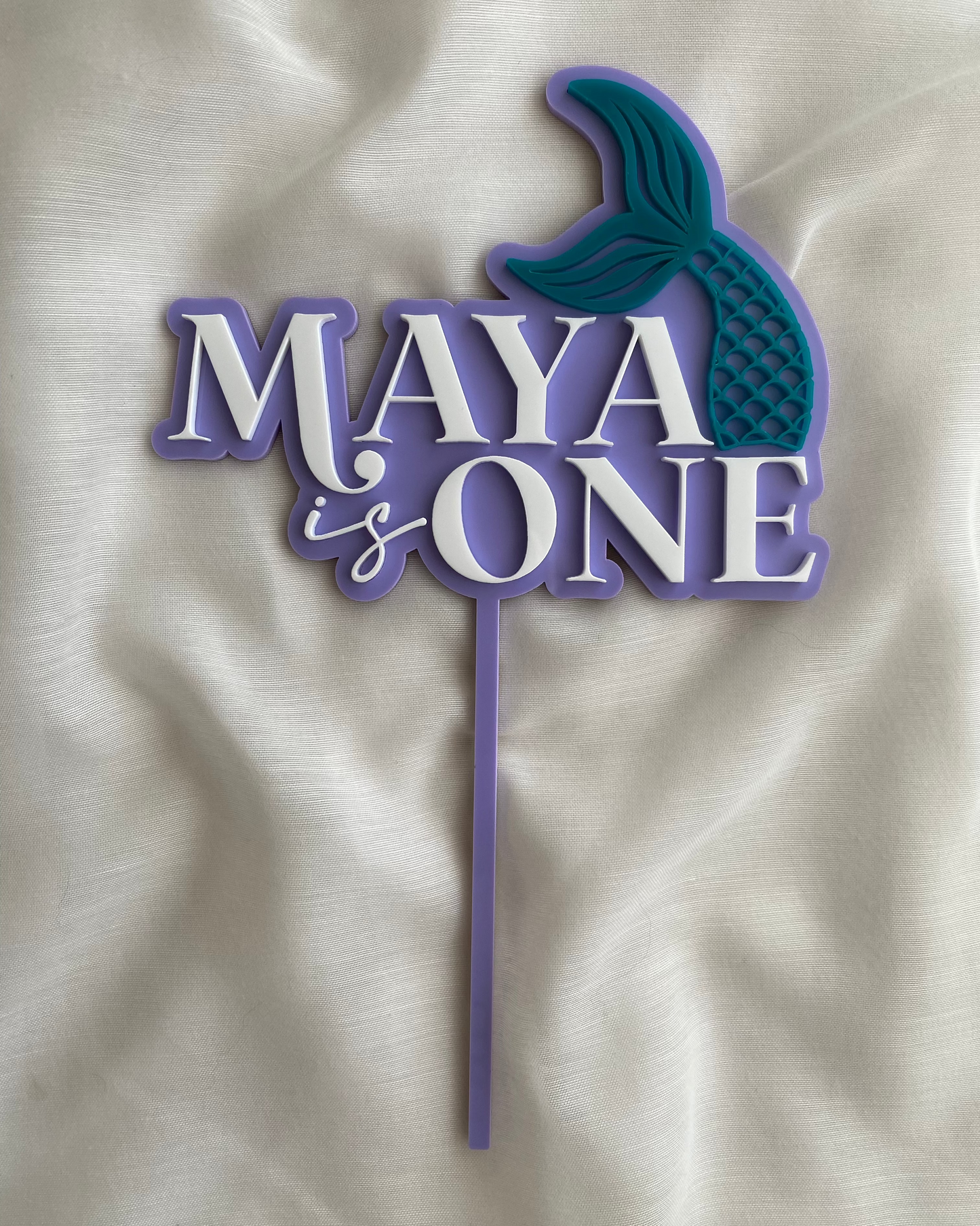 Mermaid Cake Topper