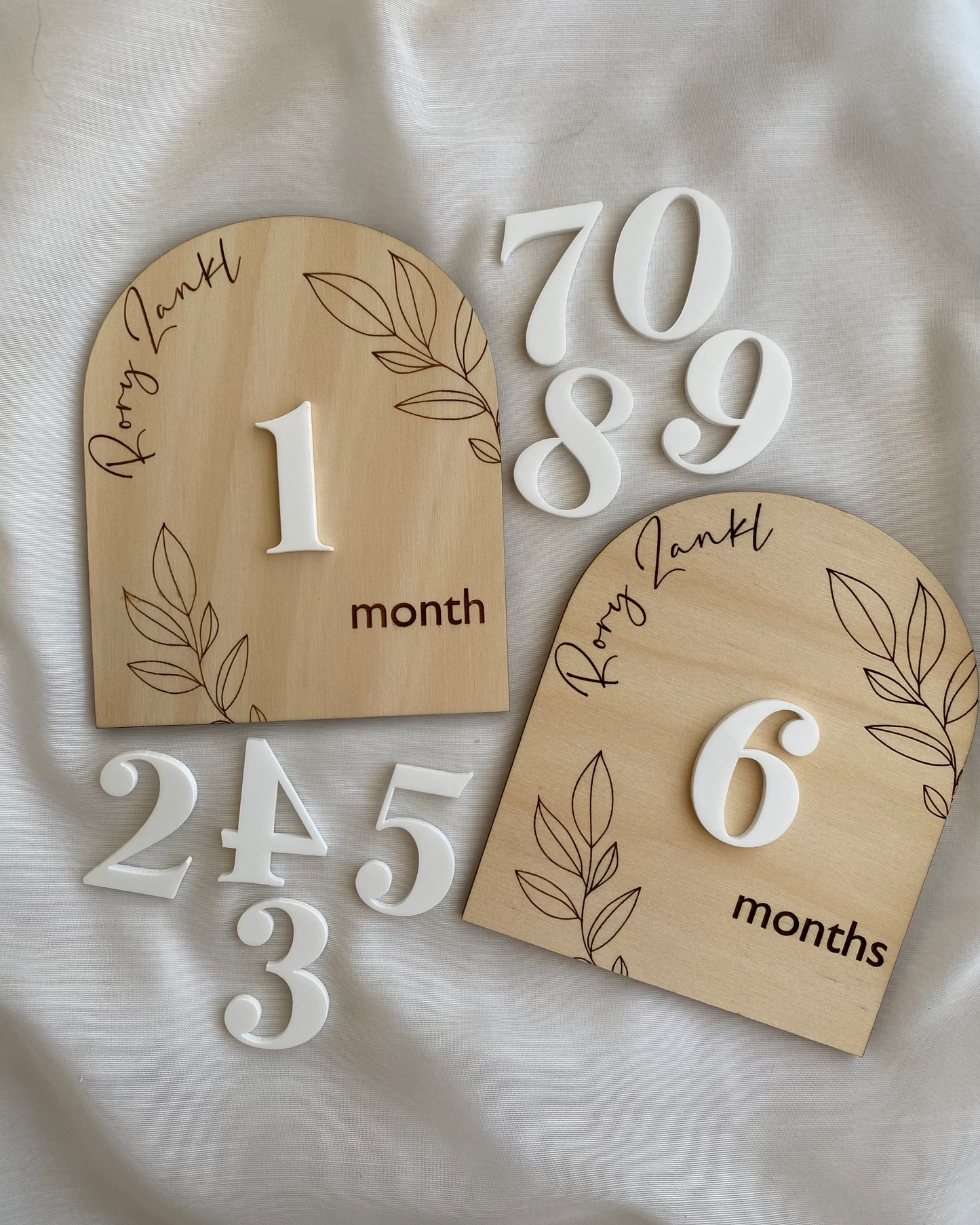 Interchangeable Milestone Set