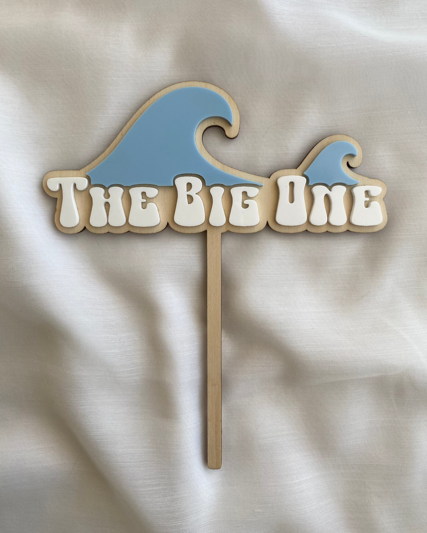 Wave Cake Topper