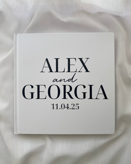 Hardcover Guest Book
