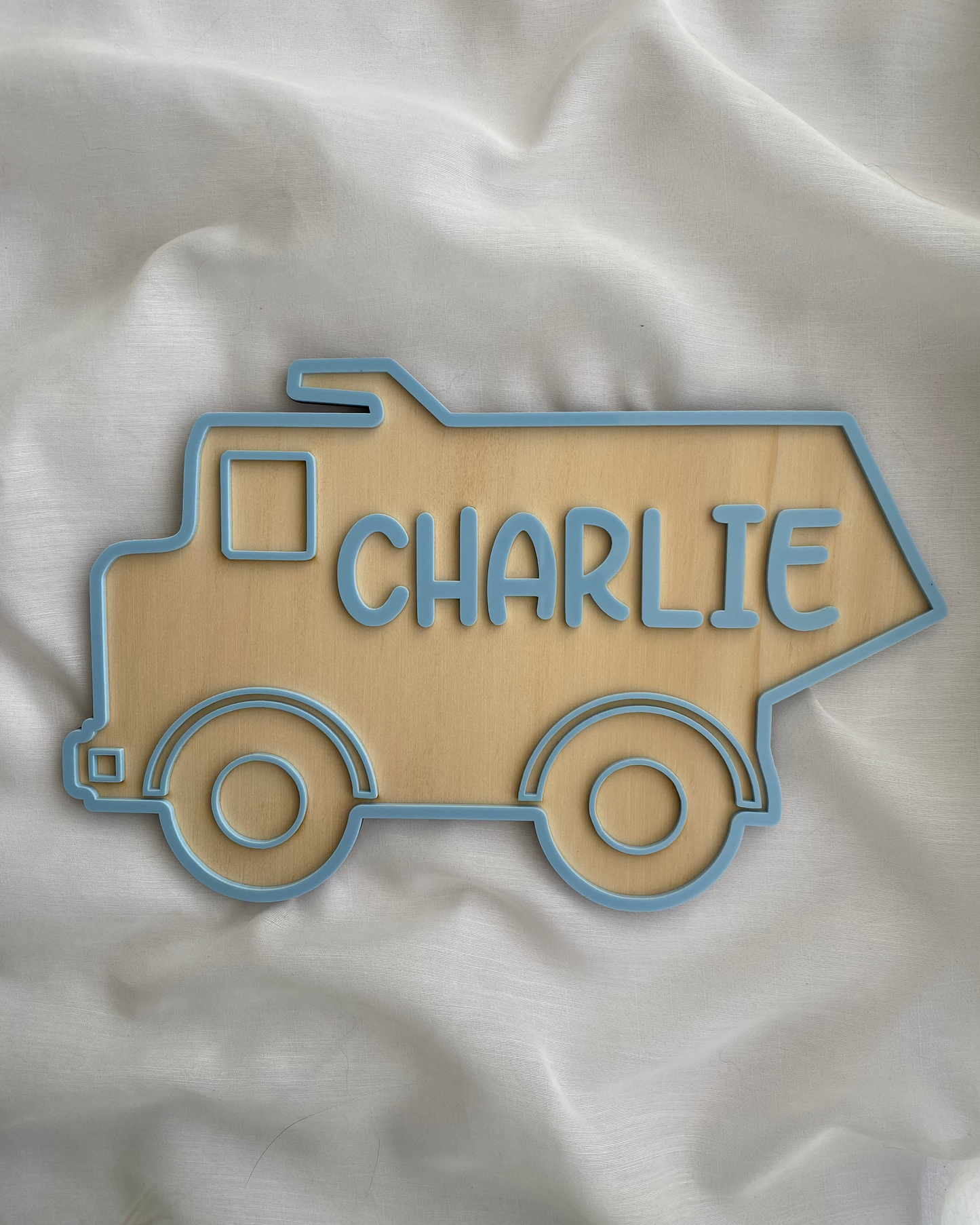 Truck Name Sign