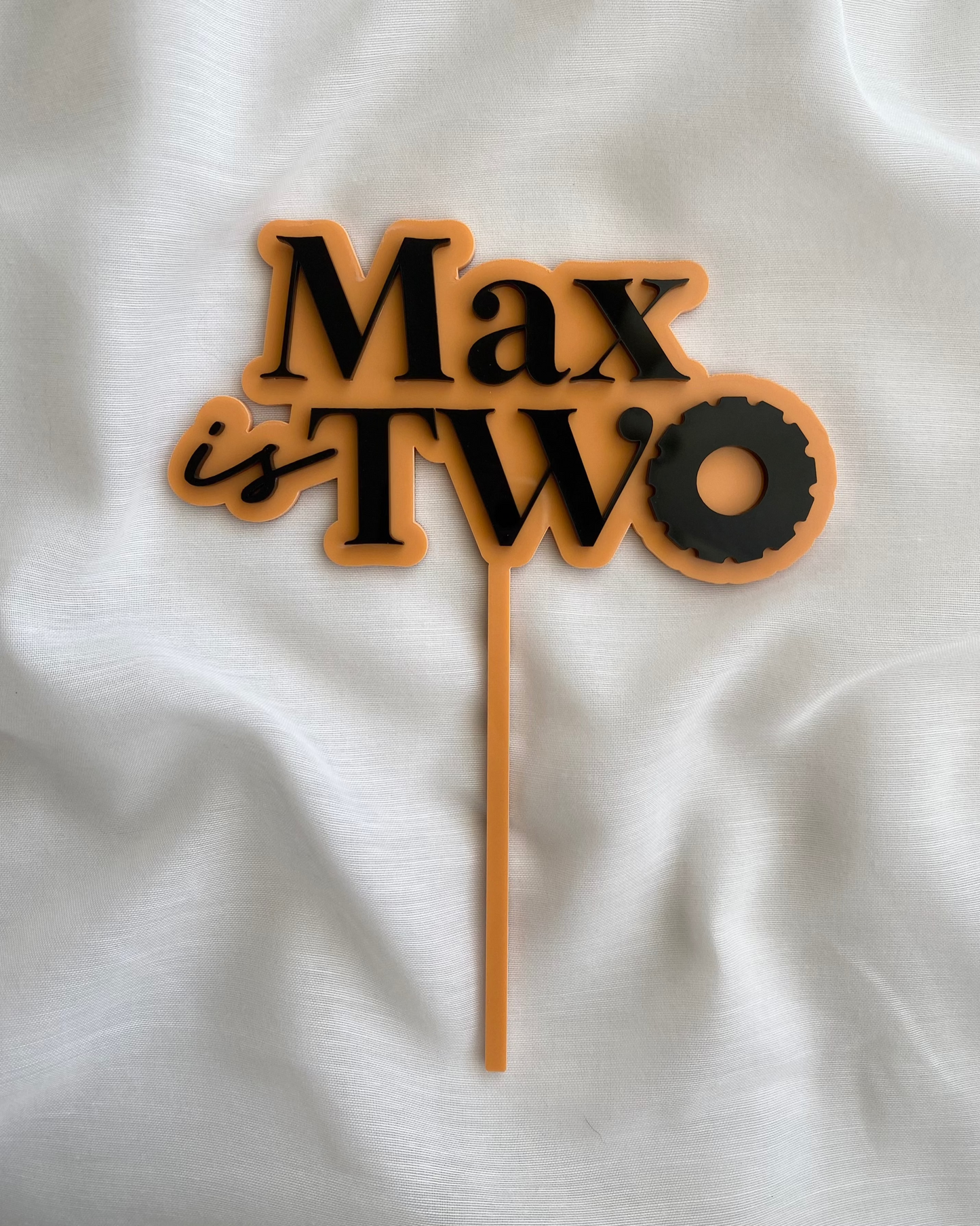 Tyre Cake Topper