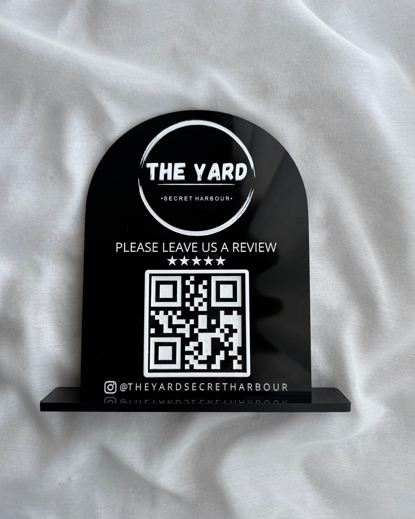 Arch QR Code Sign