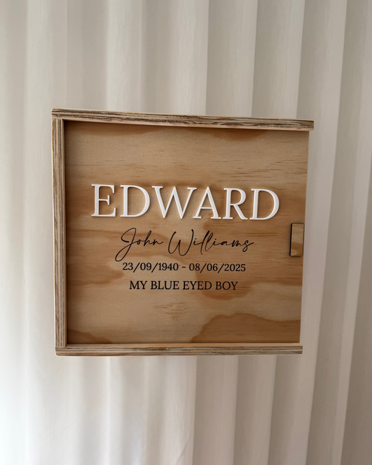 Large Keepsake Box - Memorial