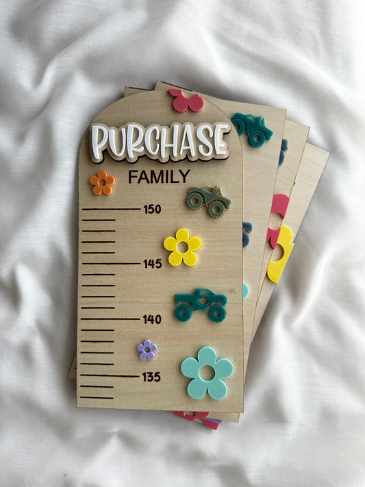 Daisy/Monster Truck Growth Chart