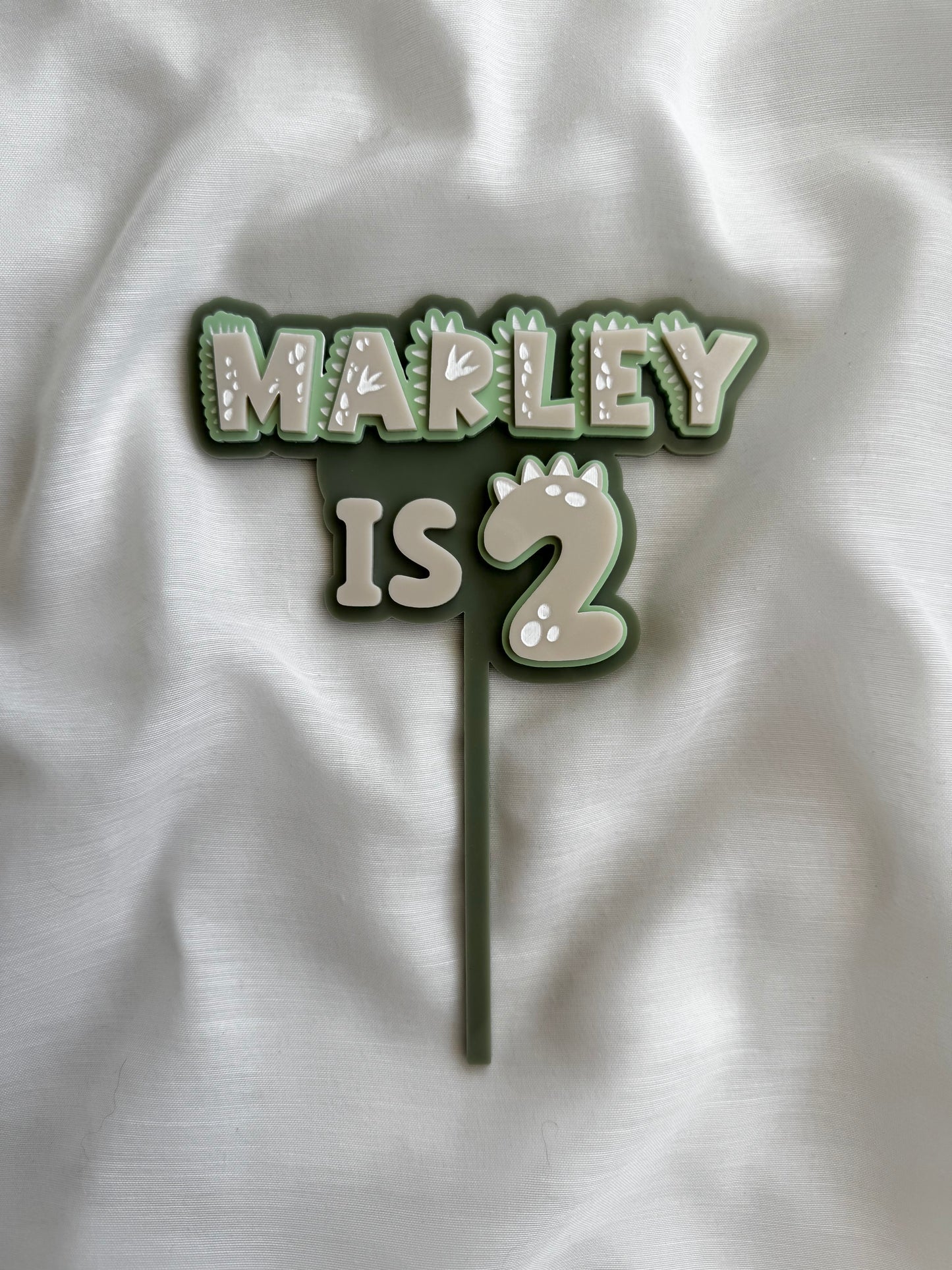 Dinosaur Cake Topper