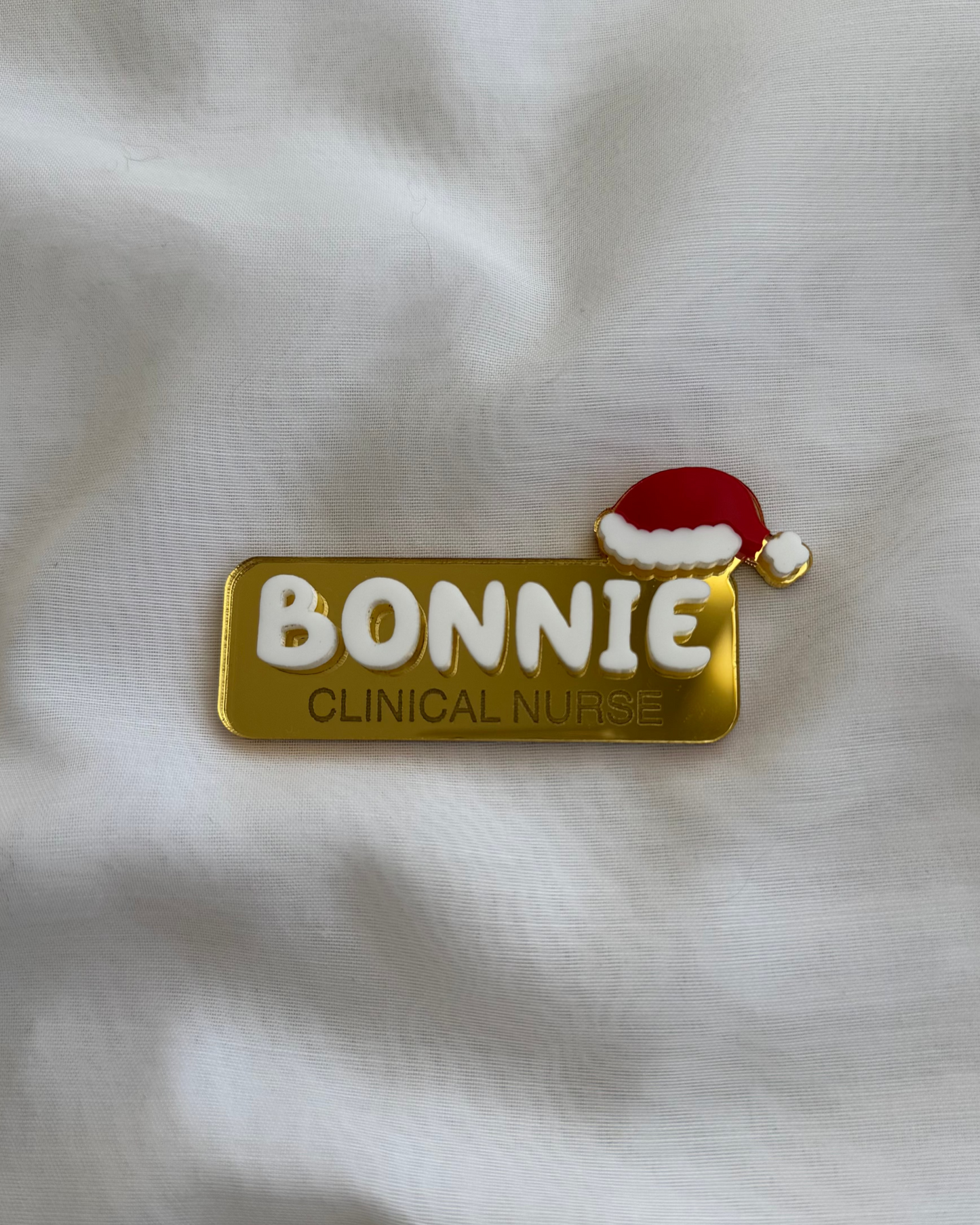 Santa Hat Occupation Badge