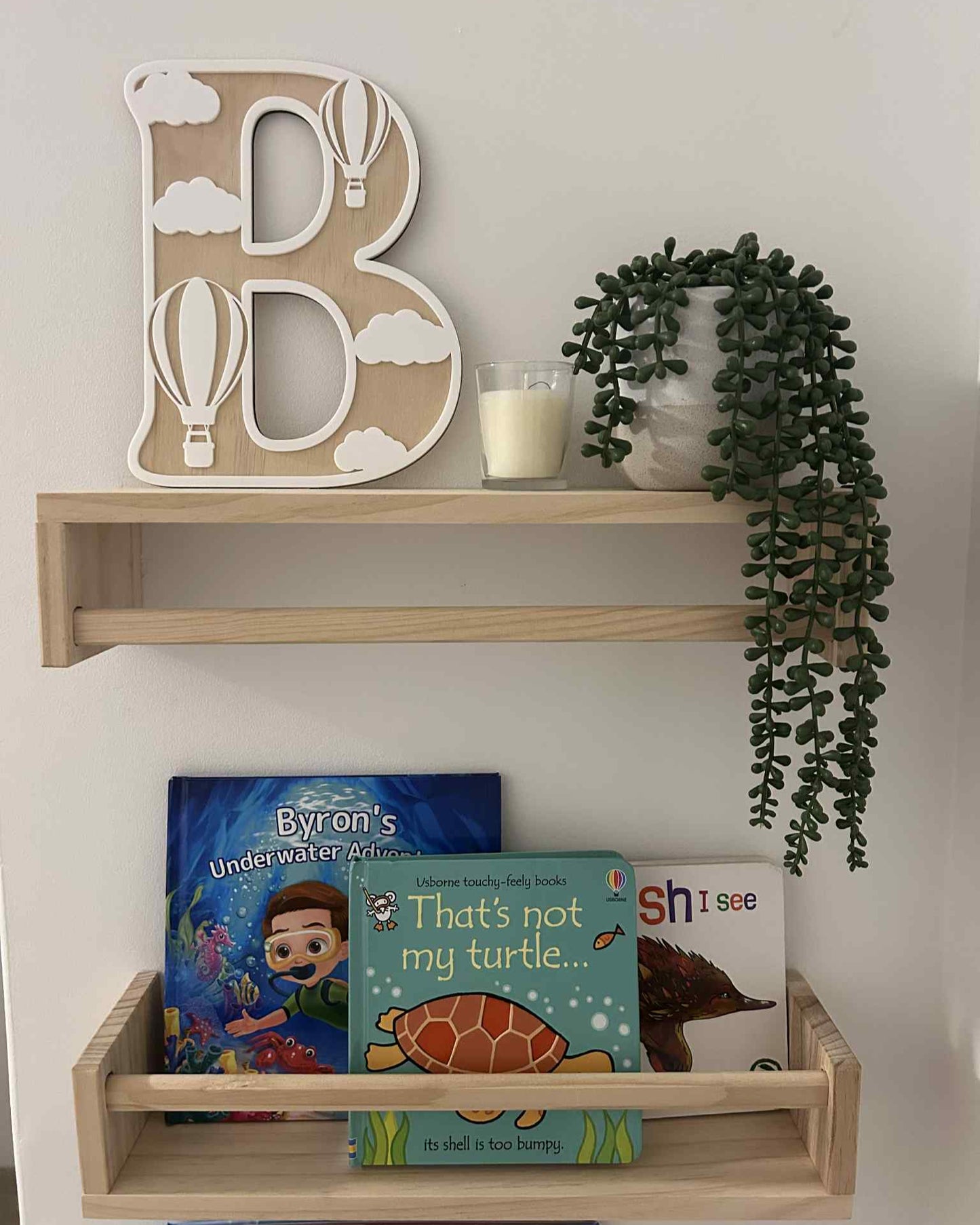 Hot Air Balloon Letter